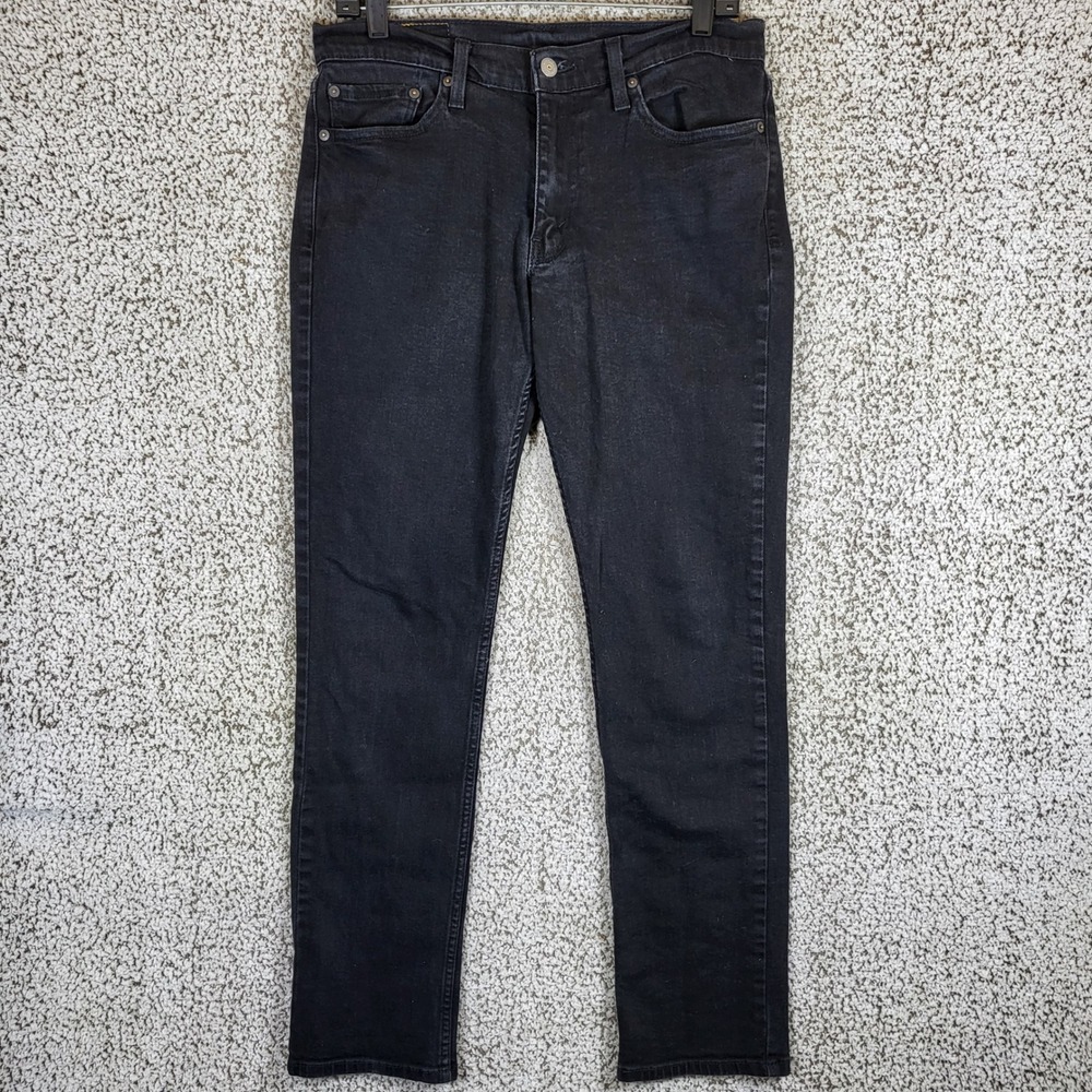 Levi's 511 Slim Fit Jeans Men's W32 L32 (Fits 31x31)‎ Black Denim Pants